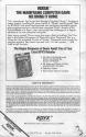 Temple of Apshai Trilogy (The) Atari instructions