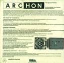 Archon Atari tape scan