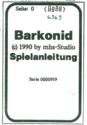 Barkonid Atari instructions