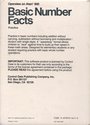 Basic Number Facts - Practice Atari disk scan