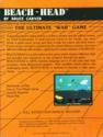 Beach Head Atari disk scan