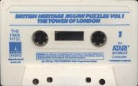 British Heritage Jigsaw Puzzles Vol. 1 Atari tape scan