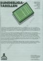 Bundesligatabellen Atari disk scan