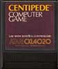 Centipede Atari cartridge scan