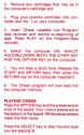Computer Chess Atari instructions