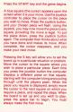 Computer Chess Atari instructions
