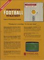 Computer Football Strategy Atari disk scan