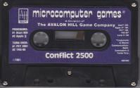 Conflict 2500 Atari tape scan