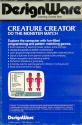 Creature Creator Atari disk scan