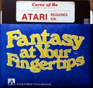 Dunjonquest - Curse of Ra Atari disk scan
