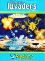 Deluxe Invaders Atari cartridge scan
