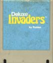Deluxe Invaders Atari cartridge scan