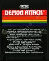 Demon Attack Atari cartridge scan