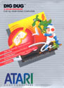Dig Dug Atari cartridge scan