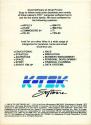 Dragon Defense Atari tape scan