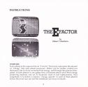 E Factor (The) Atari instructions