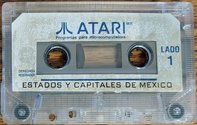 Estados y Capitales de México Atari tape scan