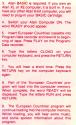 European Countries and Capitals Atari instructions