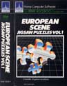 European Scene Jigsaw Puzzles - Volume 1 Atari tape scan