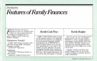 Family Finances Atari instructions