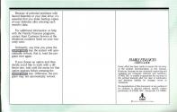 Family Finances Atari instructions