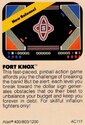 Fort Knox Atari cartridge scan