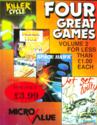 Four Great Games Volume 2 Atari tape scan