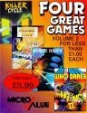 Four Great Games Volume 2 Atari tape scan