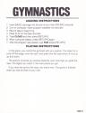Gymnastics Atari instructions