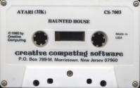 Haunted House Atari tape scan
