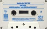 Home Financial Management Atari tape scan