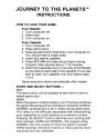 Journey to the Planets Atari instructions
