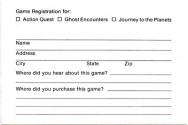Journey to the Planets Atari instructions