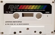 Joystick Sketchpad Atari tape scan
