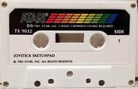 Joystick Sketchpad Atari tape scan