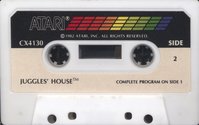 Juggles' House Atari tape scan