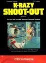 K-Razy Shoot-Out Atari cartridge scan