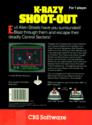 K-Razy Shoot-Out Atari cartridge scan