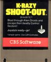 K-Razy Shoot-Out Atari cartridge scan