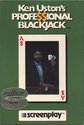 Ken Uston's Professional Blackjack Atari disk scan