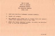 Dunjonquest - The Keys of Acheron Atari instructions