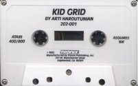 Kid Grid Atari tape scan