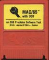 MAC/65 Atari cartridge scan