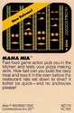 Mama Mia Atari cartridge scan