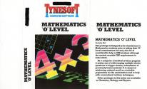 Mathematics 'O' Level Atari tape scan