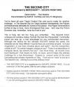 Mercenary - The Second City Atari instructions