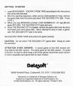 Mercenary - The Second City Atari instructions