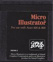 Micro Illustrator Atari cartridge scan