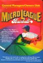Micro League Baseball - General Manager / Owner's Disk Atari disk scan