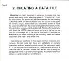 MicroFiler Atari instructions